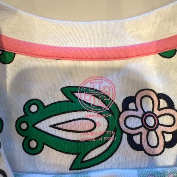Tory Burch Dress Tshirt Top Size Small - Picture 2 of 4